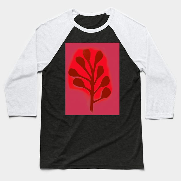 Honesty plant Baseball T-Shirt by The Mindful Baked Bean